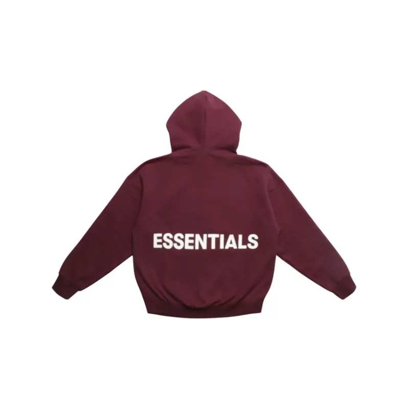 Fear Of God Essentials Graphic Pullover Hoodie-1