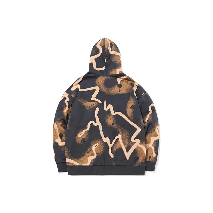 LiNing Sweatshirt Men's Black Yellow Sand-1
