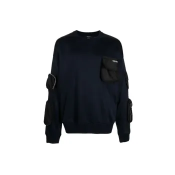 VERSACE Sweatshirts Men Blue