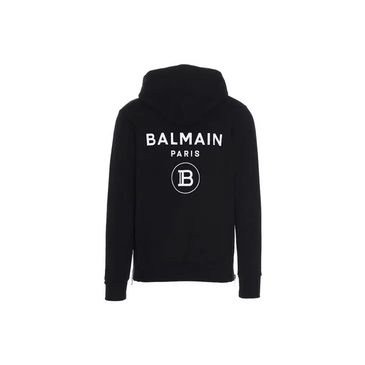 BALMAIN Sweatshirts Men Black-1