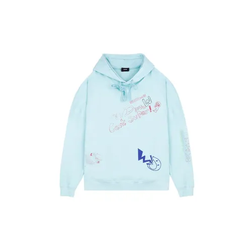 WE11DONE Sweatshirts Unisex Sky Blue