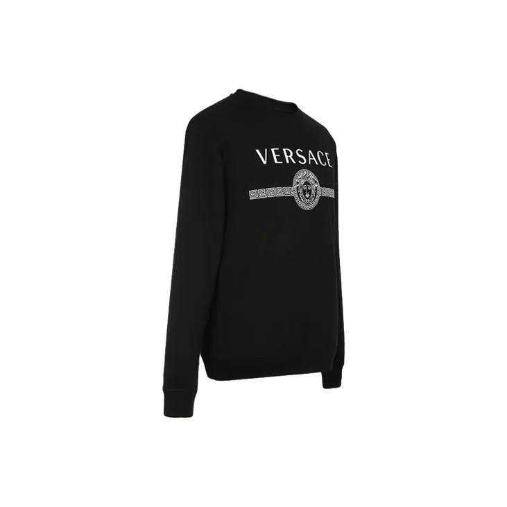 VERSACE Medusa Logo Print Sweatshirt-2