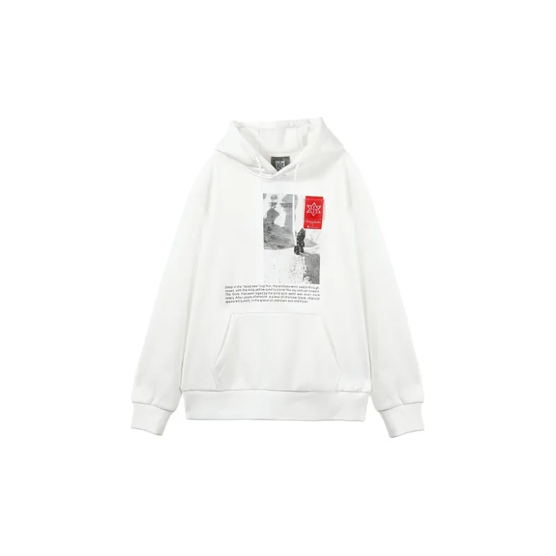 NORVINCY Sweatshirts Unisex White-2