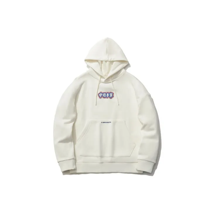 LiNing Sweatshirts Men Ecru-1
