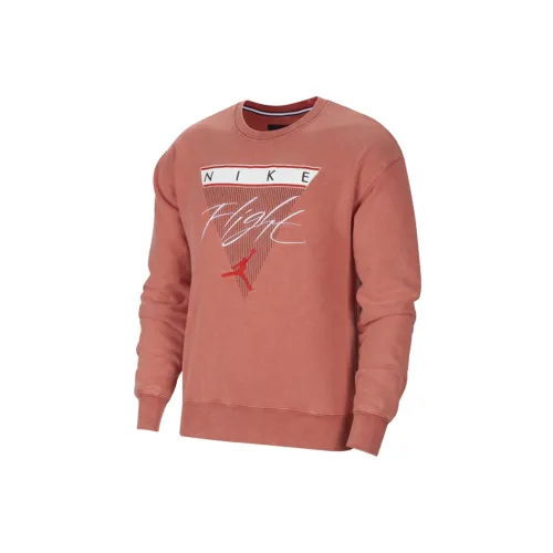 Jordan Flight Sweatshirts Men Gym Red