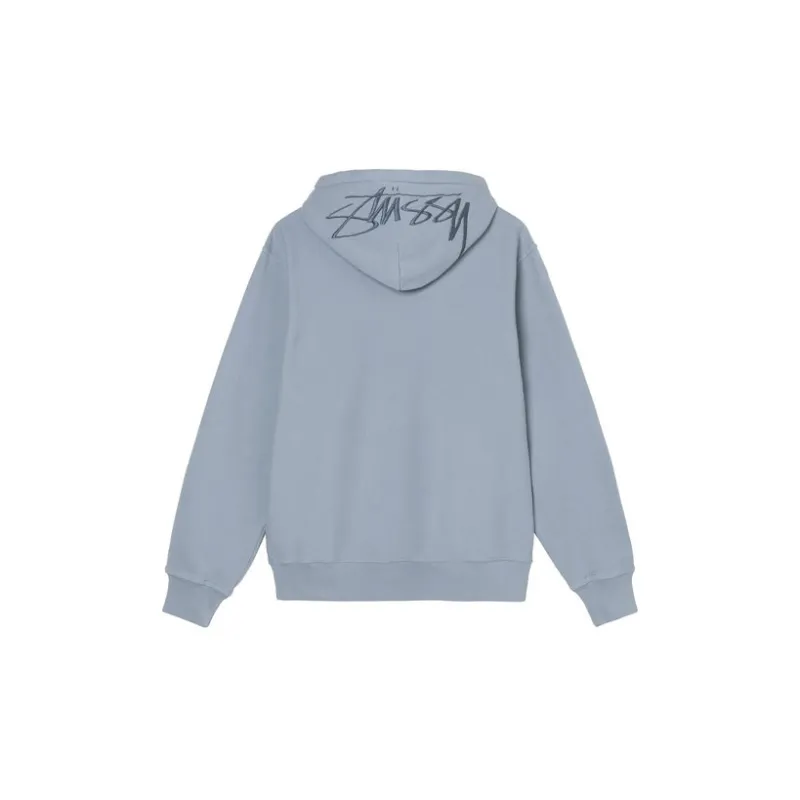 Stussy Hood Embroidered Hoodie-1