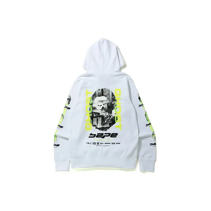 A BATHING APE Ghost Full Zip Hoodie-3