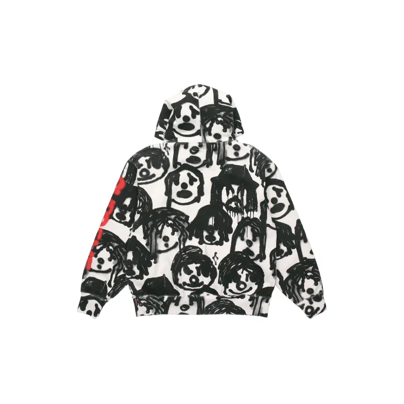 Supreme X Yohji Yamamoto Hooded Sweatshirt-5