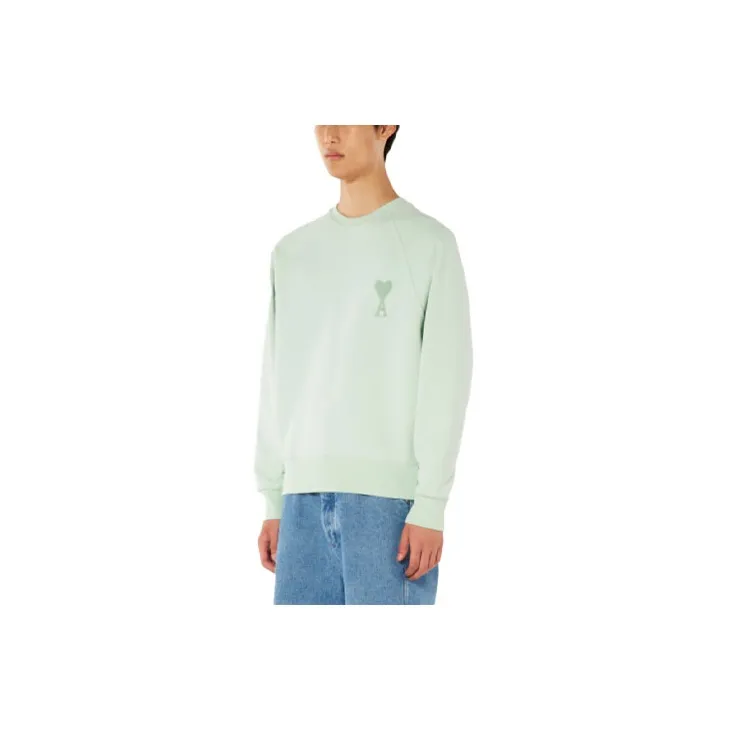 AMIPARIS De Coeur Sweatshirt 'Aqua'-1