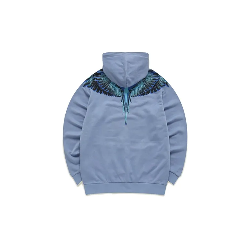 FILA FUSION Marcelo Burlon Collaboration Collection Sweatshirt Unisex Light Moonlight Blue-1