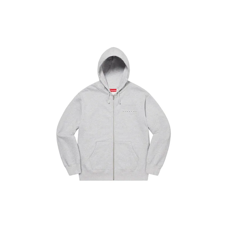 Supreme Globe Zip Up Hooded Sweatshirt-9