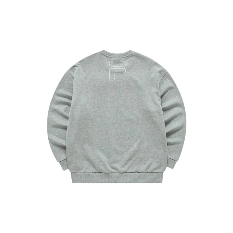 FILA FUSION TOKYO STUDIO Sweatshirt Unisex Cloud Gray Heather Gray-1
