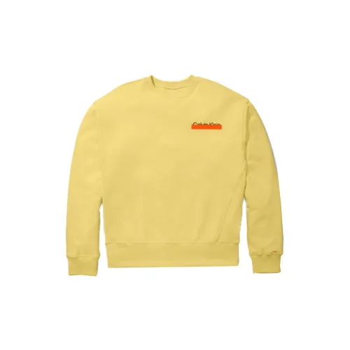 Heron Preston X Calvin Klein Sweatshirts Unisex Light Yellow