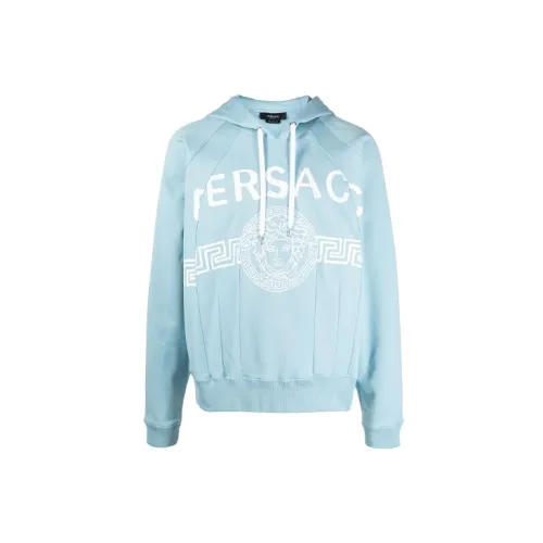 VERSACE Sweatshirts Men Blue