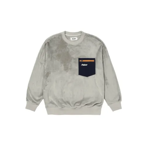 PALACE ULTIMO Series Sweatshirts Unisex Gray