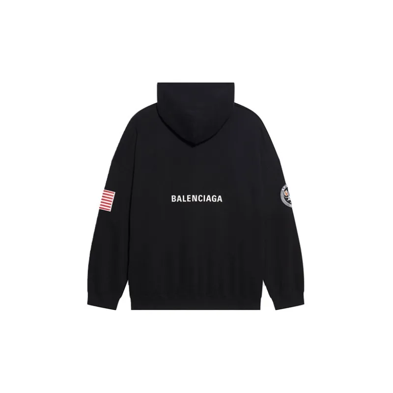 Balenciaga Space Nasa Logo Hoodie-1