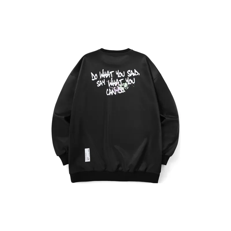 GENANX Crew Neck Loose Fit Sweatshirt Unisex-1