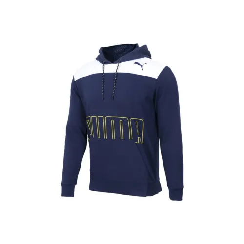 PUMA Sweatshirts Men Tweed Blue