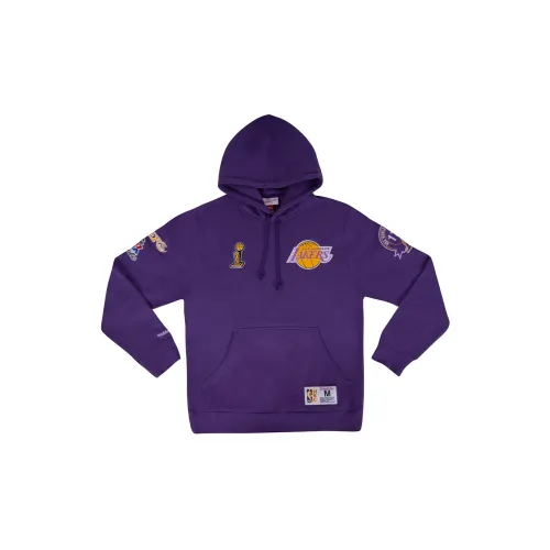 Mitchell Ness Sweatshirts Unisex Purple