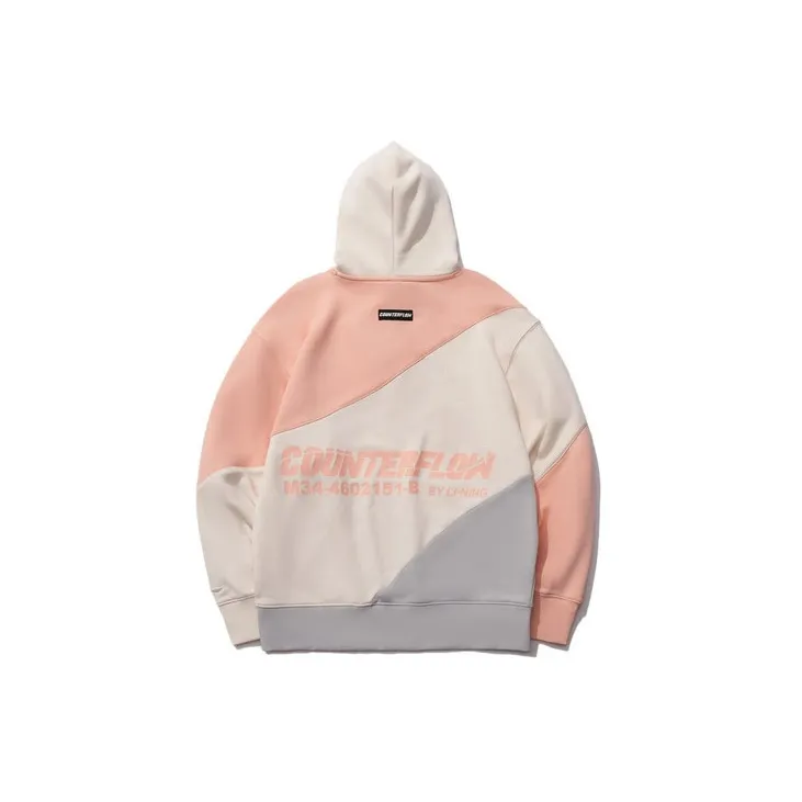 LiNing CF Sweatshirt Unisex Fluorescent Milk Orange-1