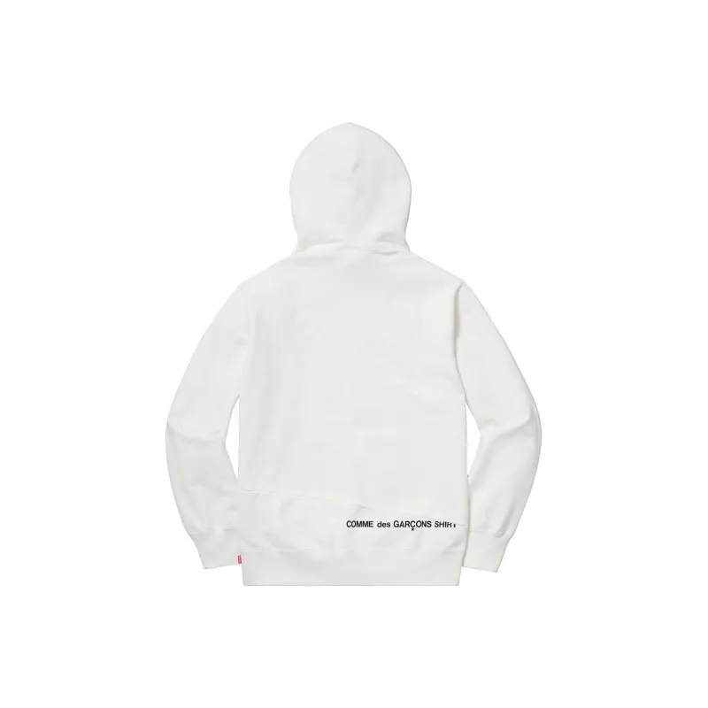 Supreme Comme Des Garcons Shirt Split Box Logo Hooded Sweatshirt-1