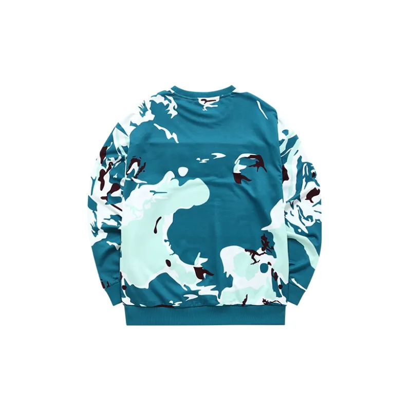 FILA FUSION Sweatshirts Men Blue Base With Sliding Mechanism-1
