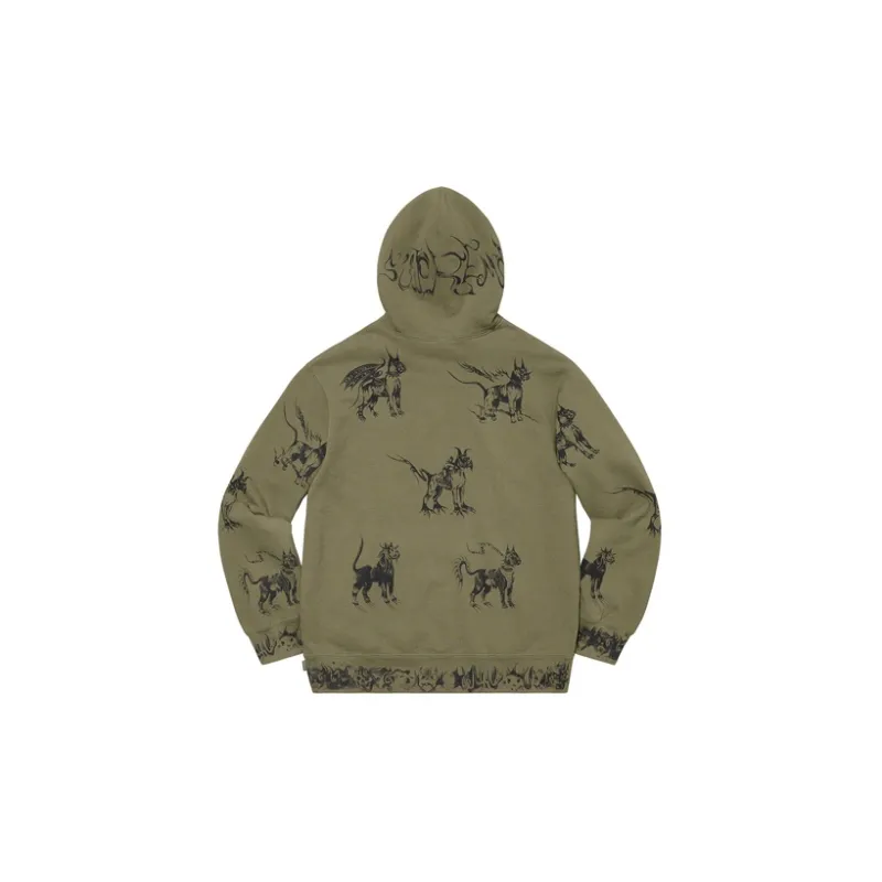 Supreme Animals Hooded Sweatshirt-1