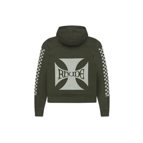 RHUDE Sweatshirts Unisex Green