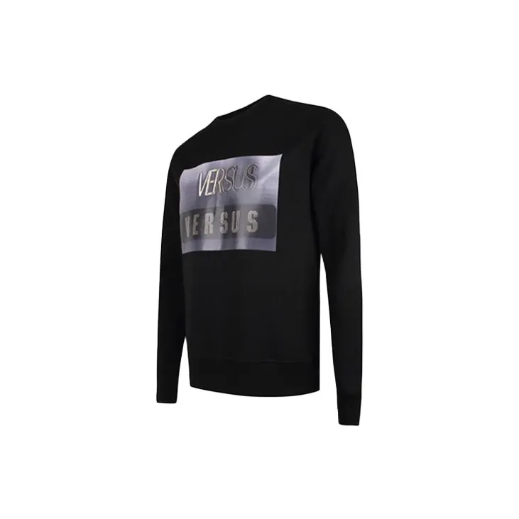 VERSUS Sweatshirts Men Black-2