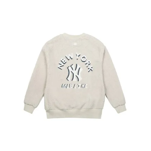 MLB New York Yankees Sweatshirts Unisex Off White