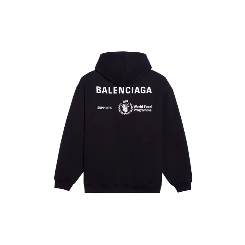 Balenciaga x Wfp Sweatshirt Men's Black-1