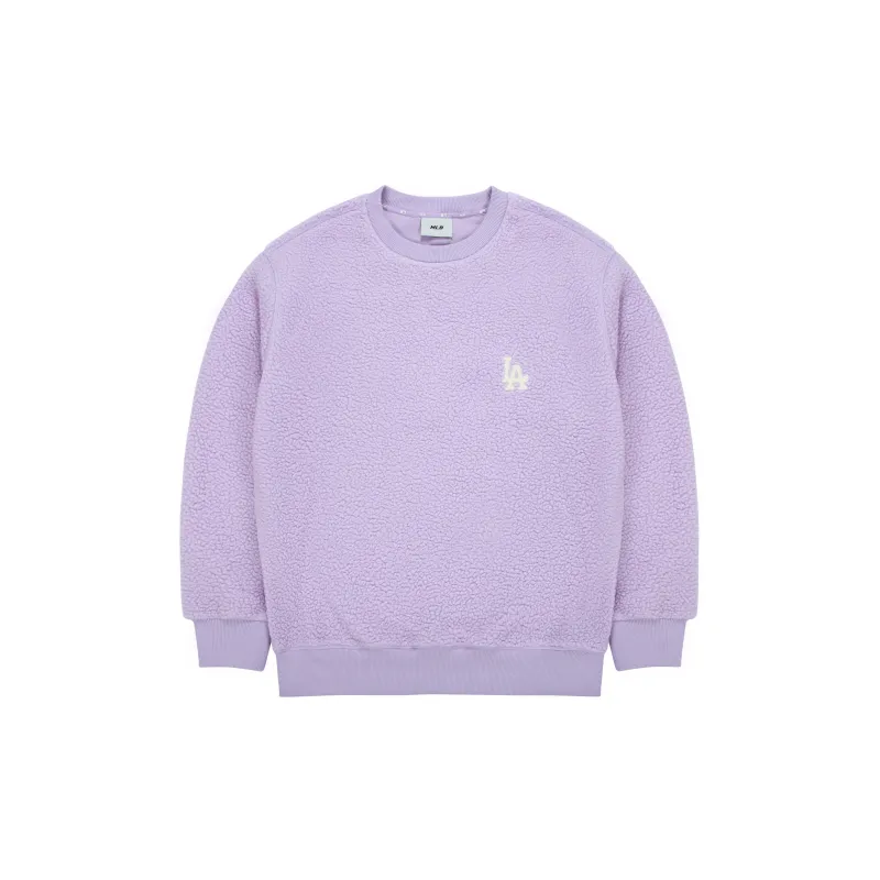 MLB Los Angeles Dodgers Sweatshirts Unisex Light Lavender-1