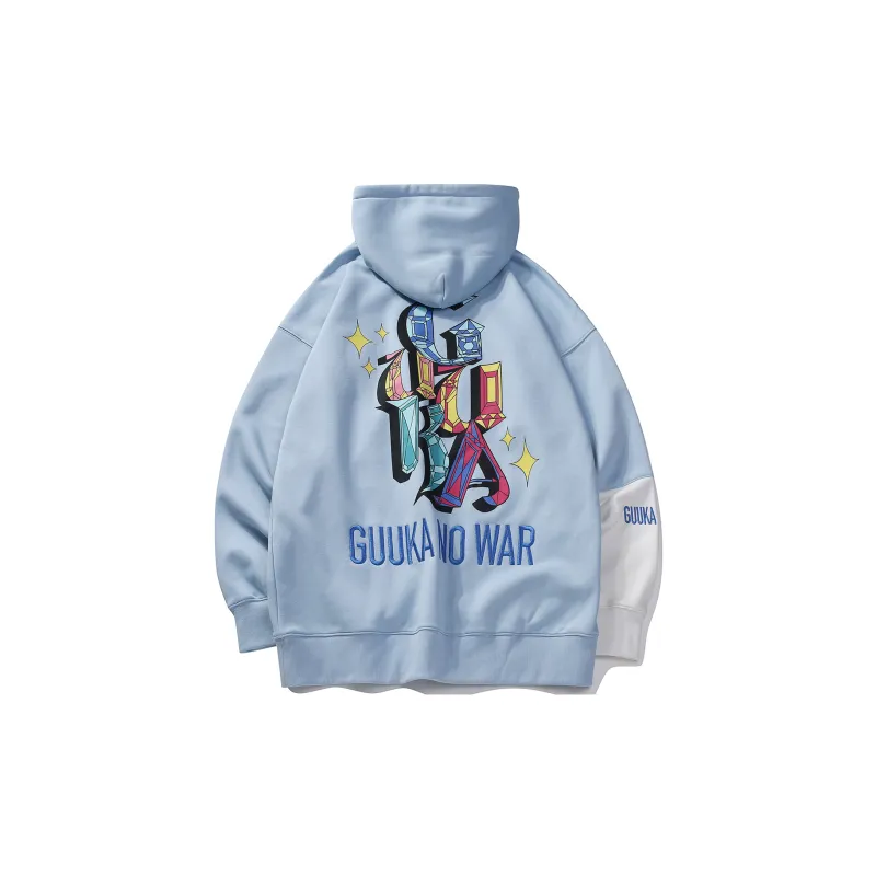 Guuka Sweatshirts Unisex Sky Blue-1