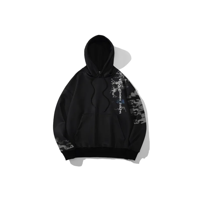 SANSYAS HONGLIANZHIMENG ZHAOYUN Hooded Loose Fit Regular Sweatshirt Unisex-6