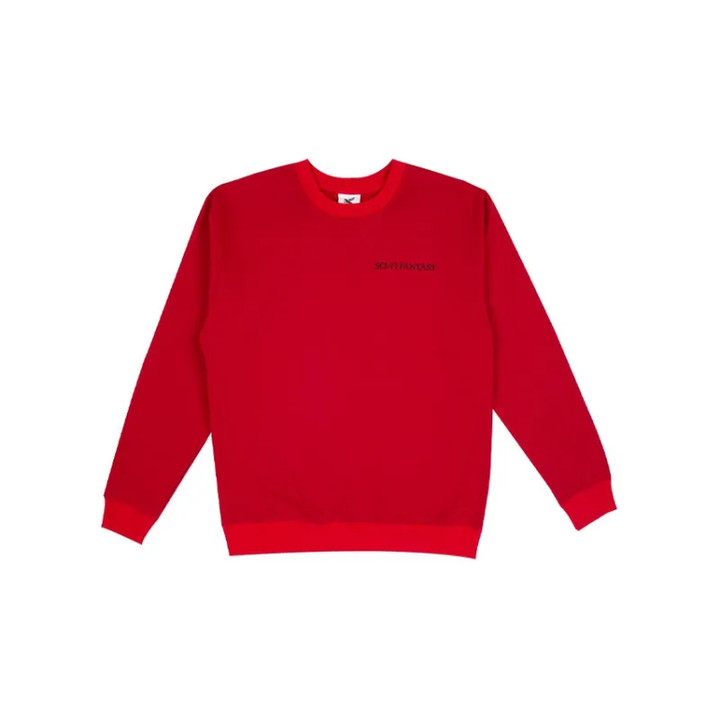CIVILIST BERLIN Sweatshirts Unisex Red-1