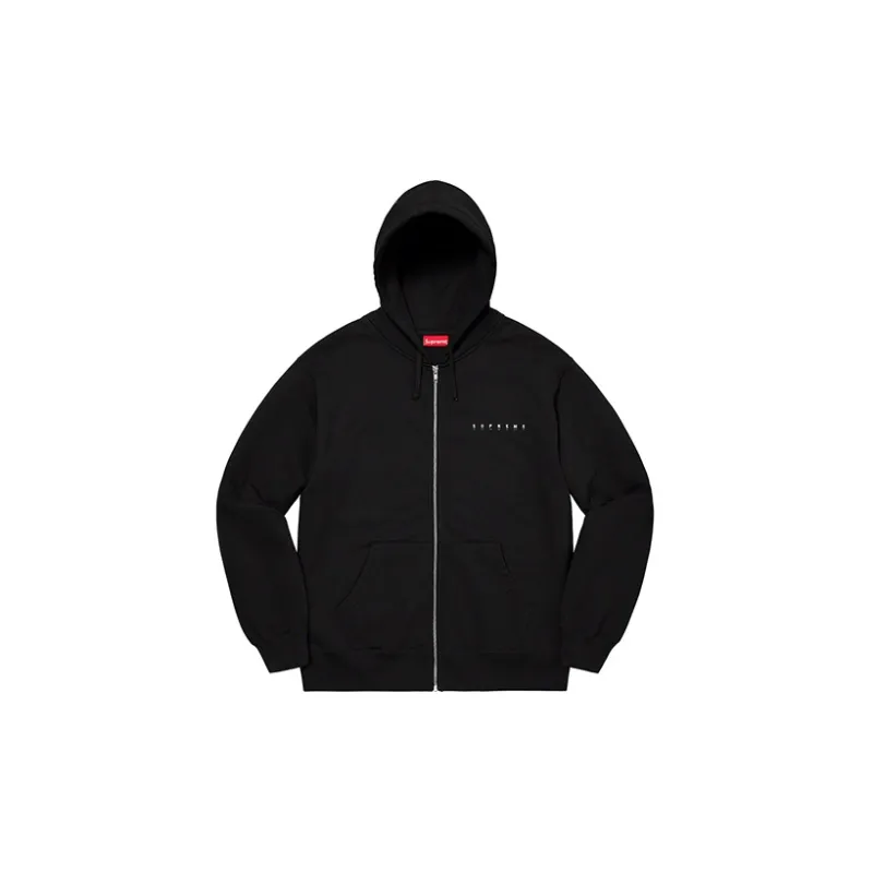 Supreme Globe Zip Up Hooded Sweatshirt-1