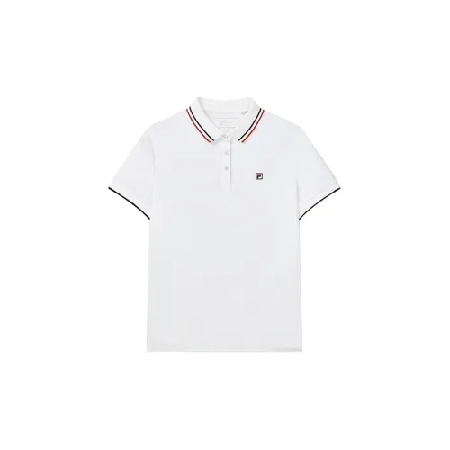 FILA Polo Shirts Women's Standard White