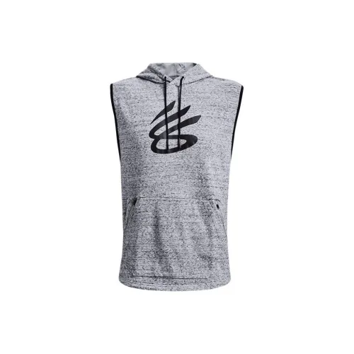 Under Armour Curry Tank Tops Men Gray