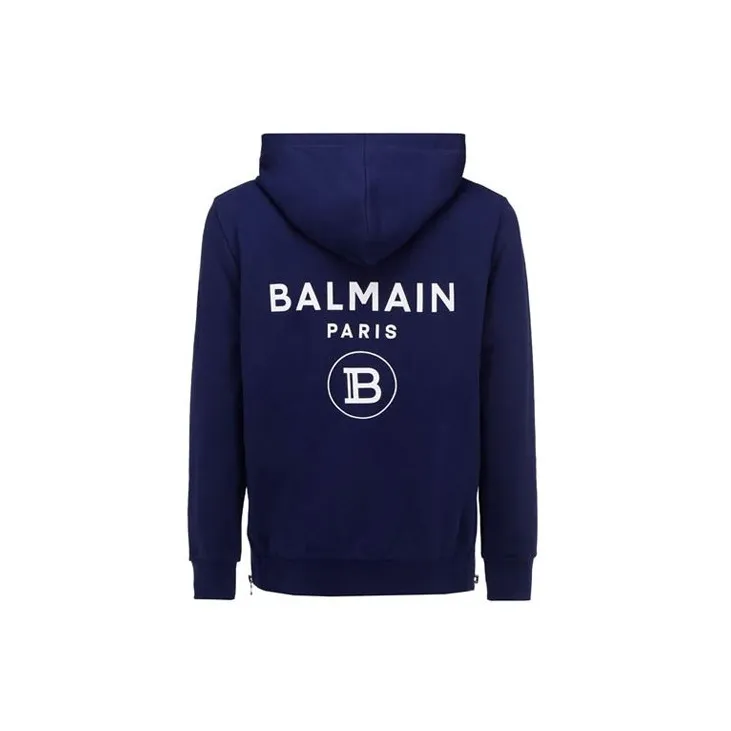 BALMAIN Sweatshirts Men Blue-1