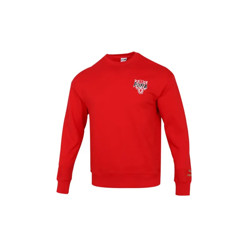 PUMA Sweatshirts Men Red-1