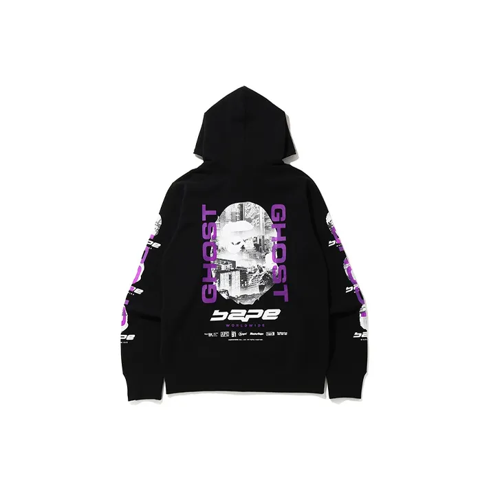 A BATHING APE Ghost Full Zip Hoodie-1