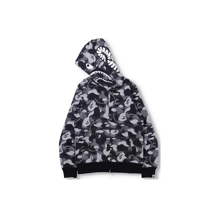 Bape X Comme Des Garcons Full Zip Hoodie-1
