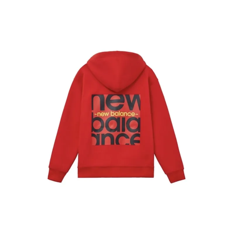 New Balance Sweatshirts Men Red-1