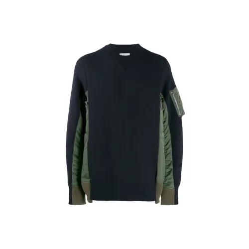 Sacai Sweatshirts Men Black