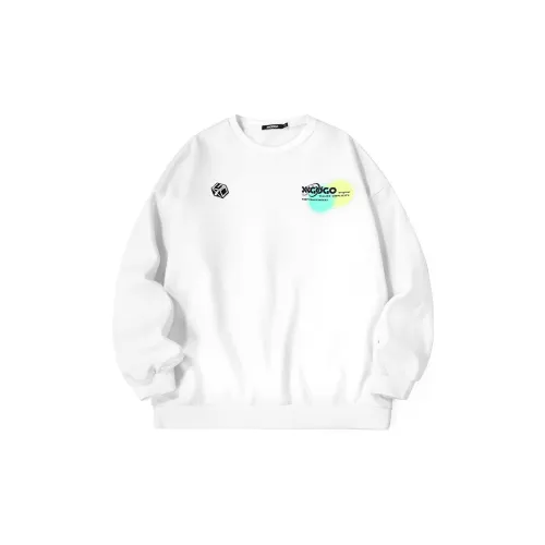 XXGOGO Sweatshirts Unisex White