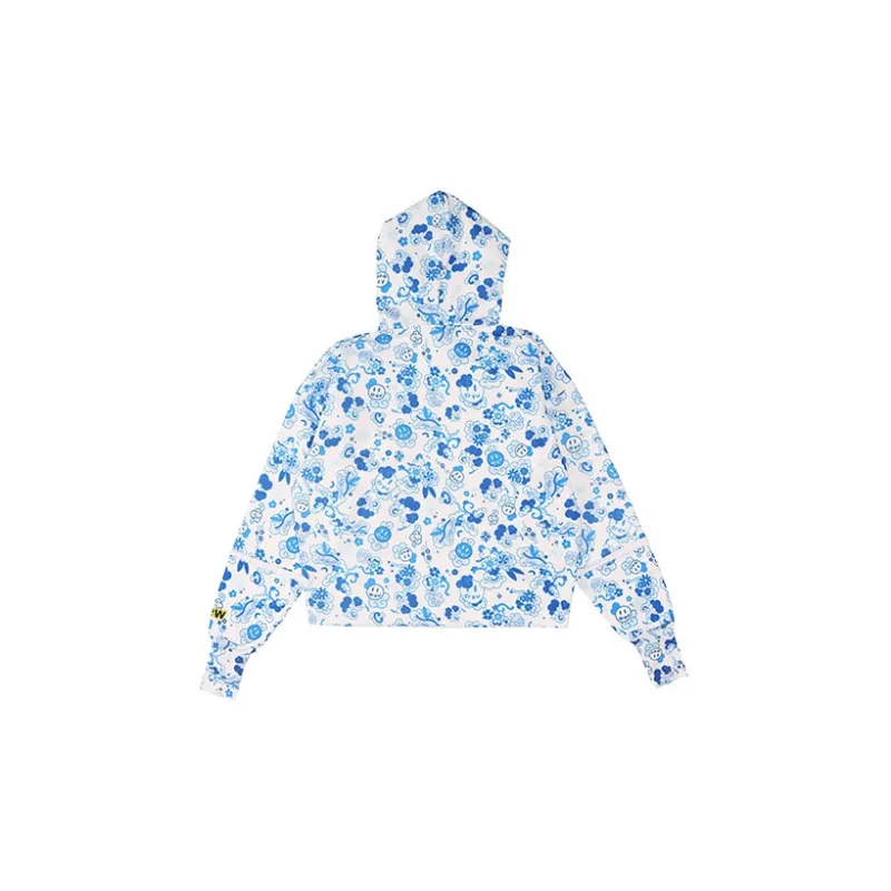 Drew House Smiley Collection Sweatshirts Unisex Blue-1