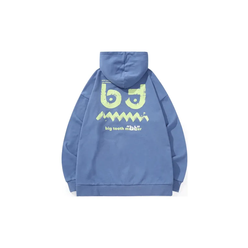 Bt Hooded Loose Fit Sweatshirt Unisex-1