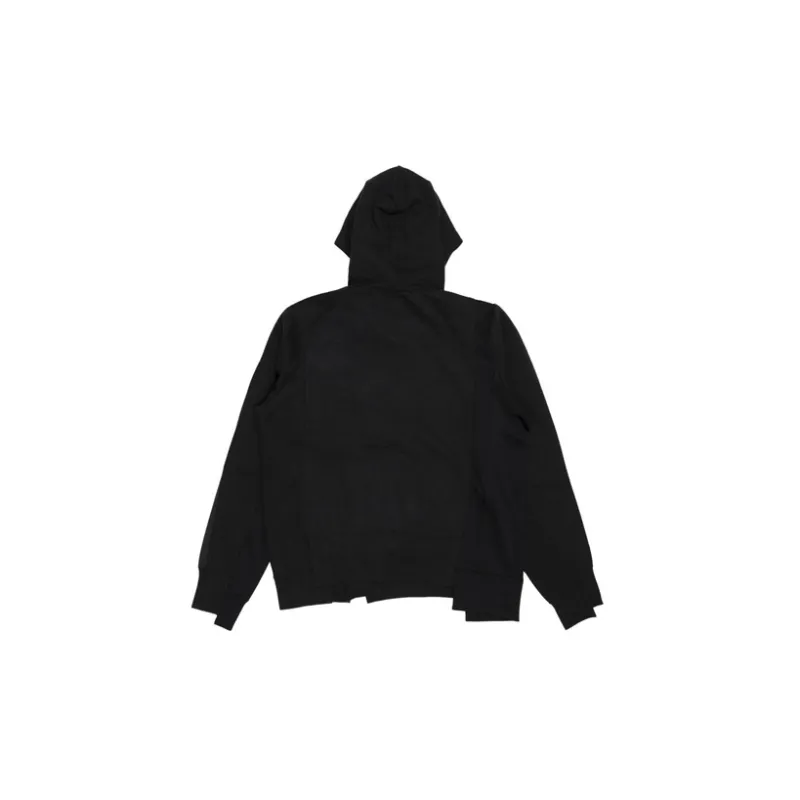 Nike X Sacai Double Zip Hoodie Black/Dark Obsidian-1