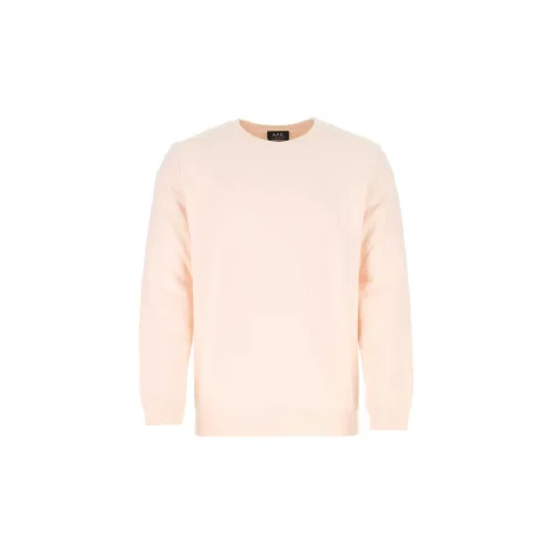 A.P.C Sweatshirts Men Pink