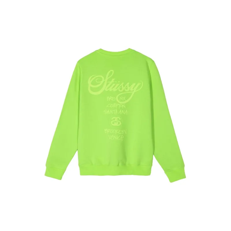 Stussy World Tour Crew 'Black/Purple'-9